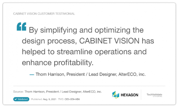 Minimiser les coûts de production avec CABINET VISION