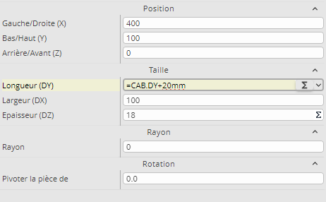 Saisie de formules dans les interfaces