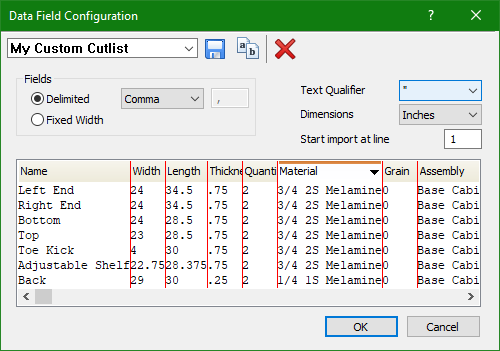 Définition d'une méthode d'import dans S2M optimizer