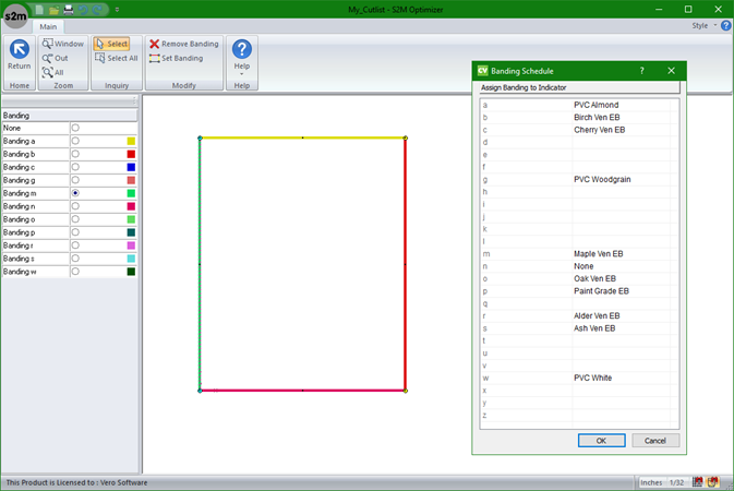 L'optimisation des placages de chants avec S2M optimizer