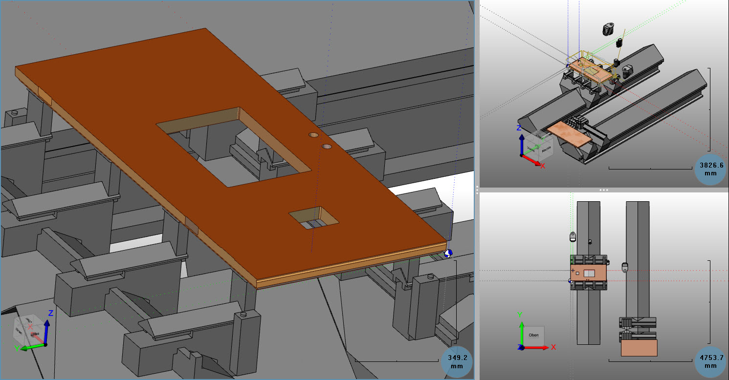 Production de portes sur toutes les machines CNC habituelles