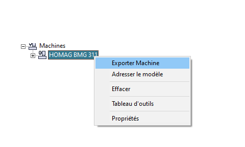 Export machine Compass Software