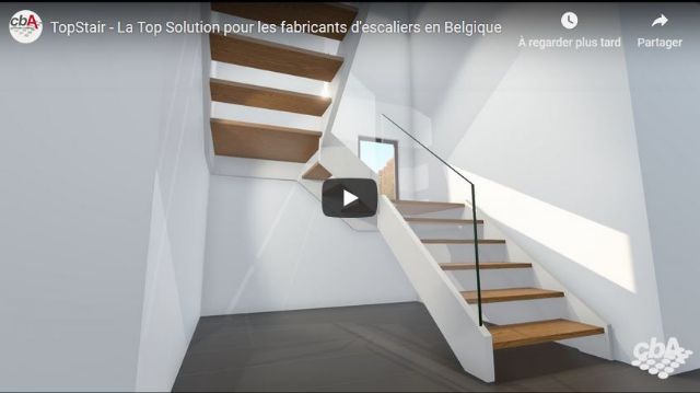 TopStair - La solution CAD-CAM pour les fabricants d'escaliers