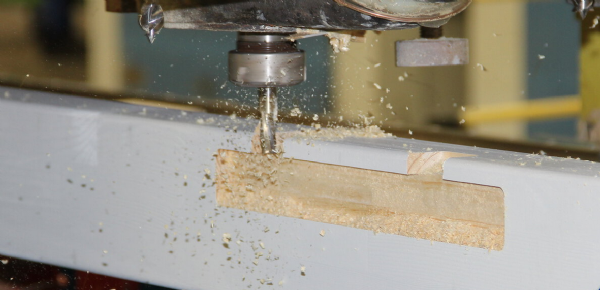 Usinage poteau sur CNC avec TopStair