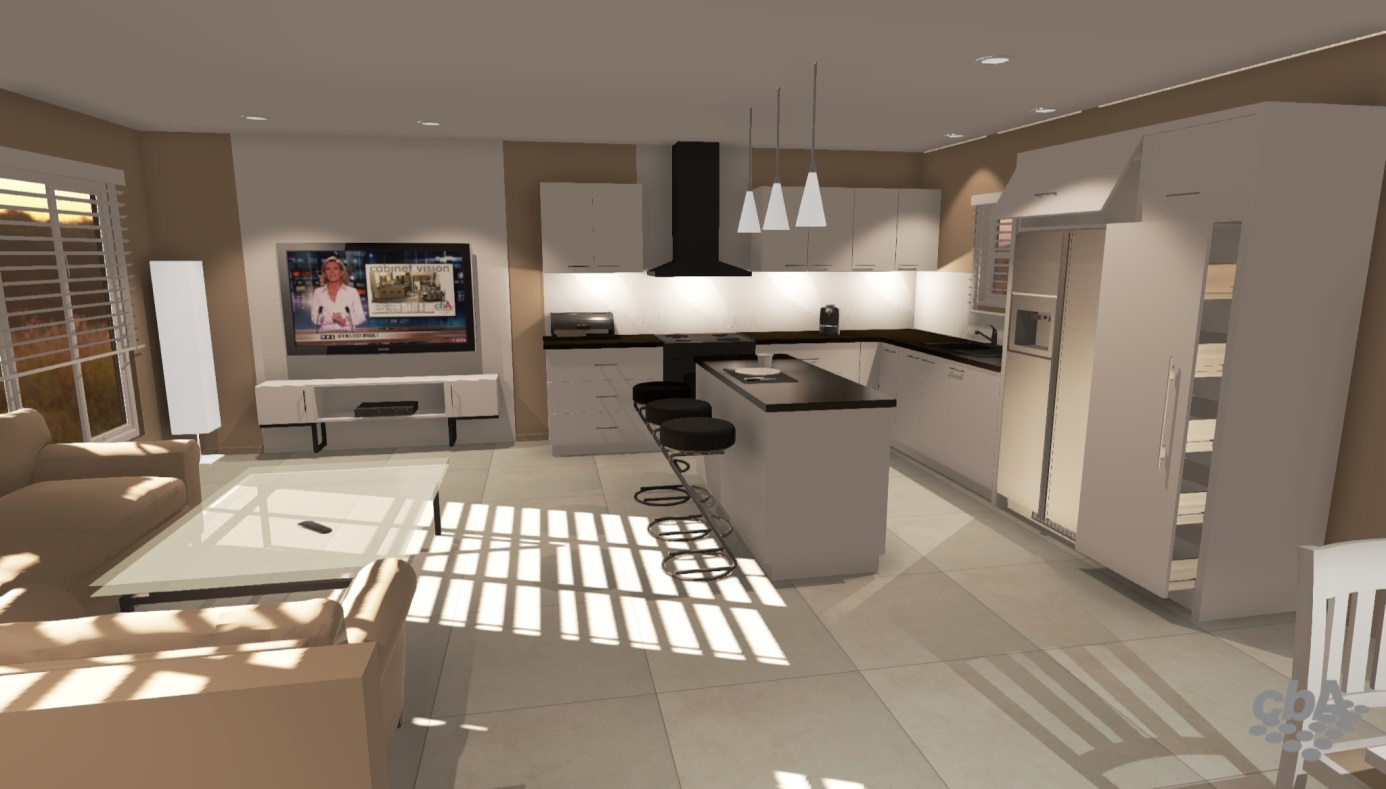 3D Rendering met Vortek-Spaces